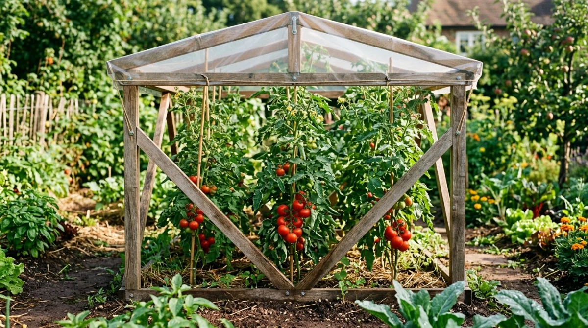 comment fabriquer toit pour tomates