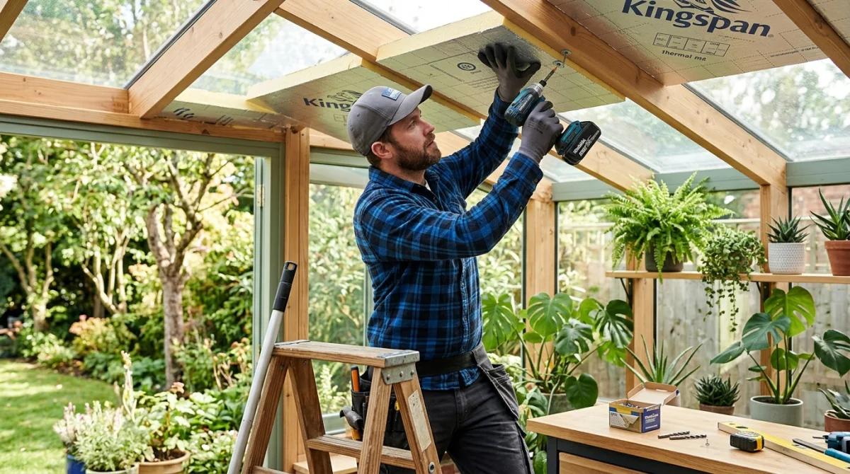 comment isoler un toit de véranda en polycarbonate
