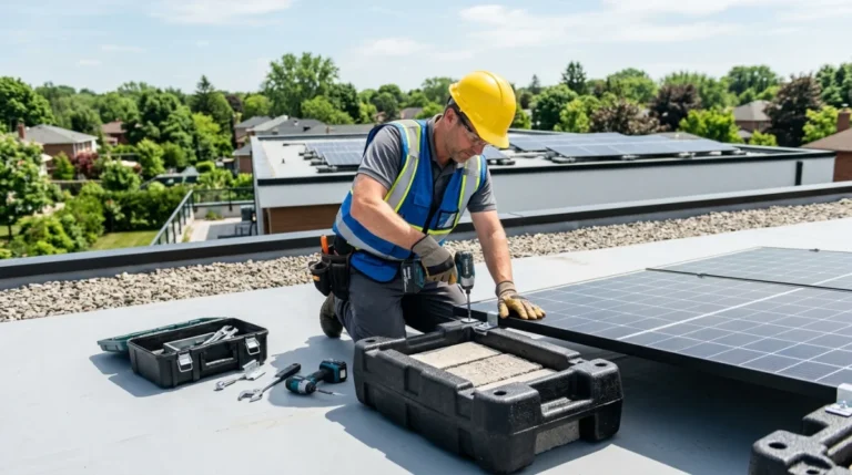 comment installer des panneaux solaires sur un toit