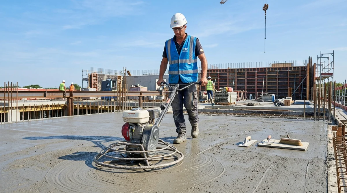 comment faire un toit plat en béton